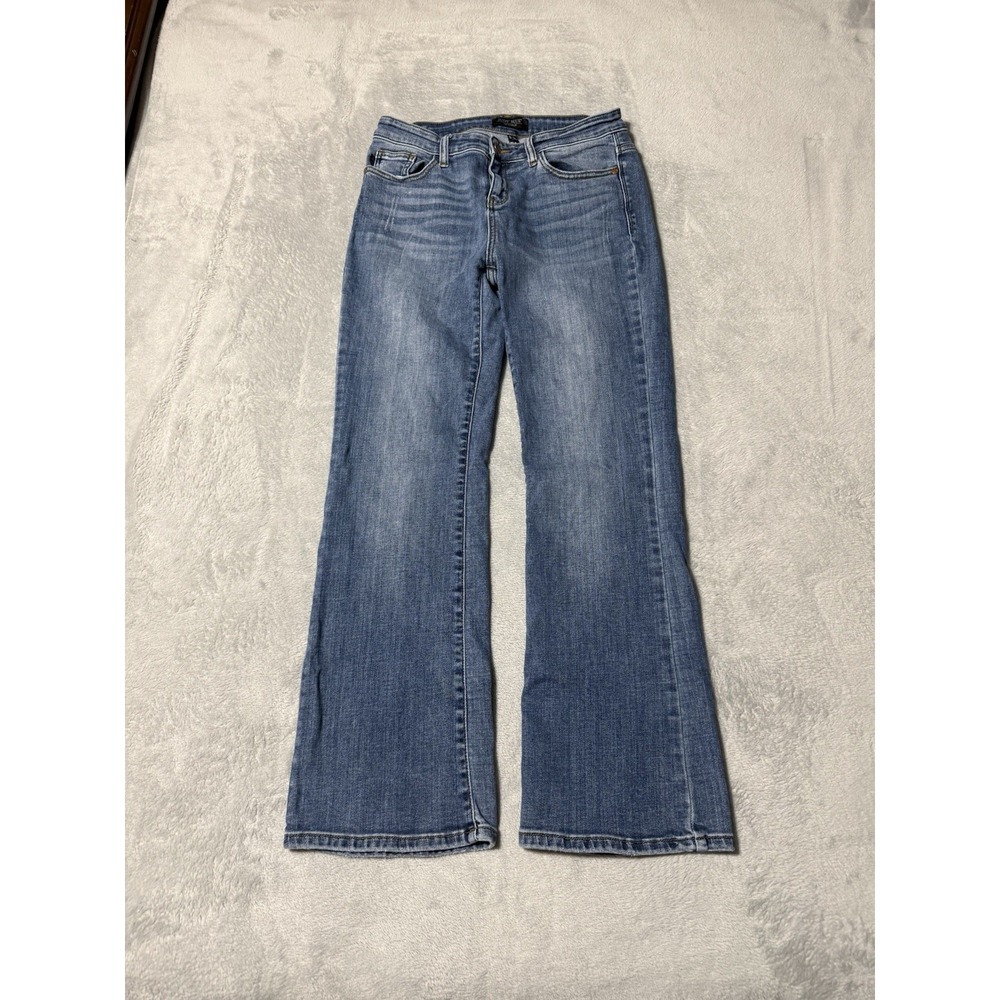 Judy Blue Bootcut Womens 9 Jeans Blue Stretch Western Zipper 29x28